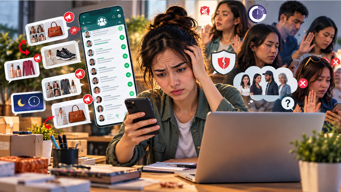 Por que você não consegue vender em grupos de WhatsApp? 7 erros que afastam seus clientes