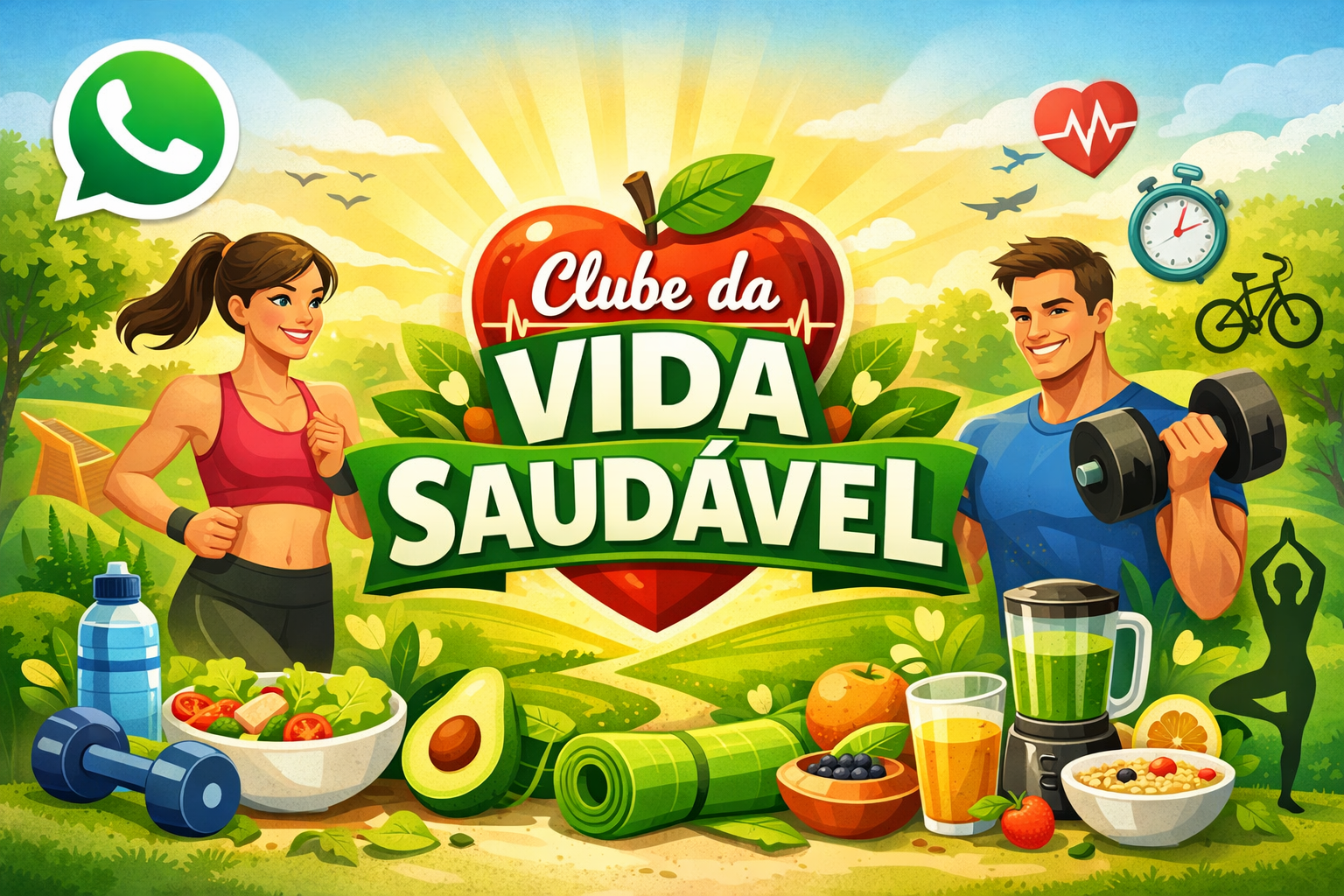 Capa Clube da Vida Saudável