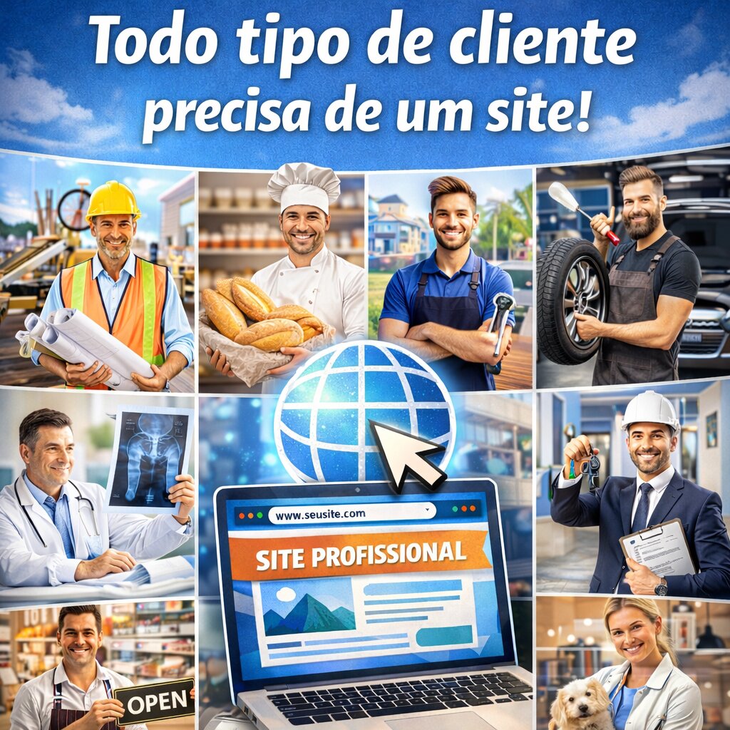 Mercado de Criação de Sites