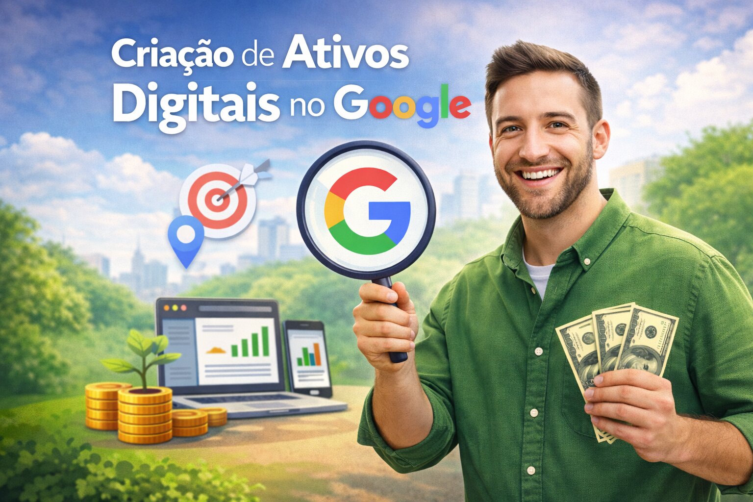 Ativos Digitais no Google